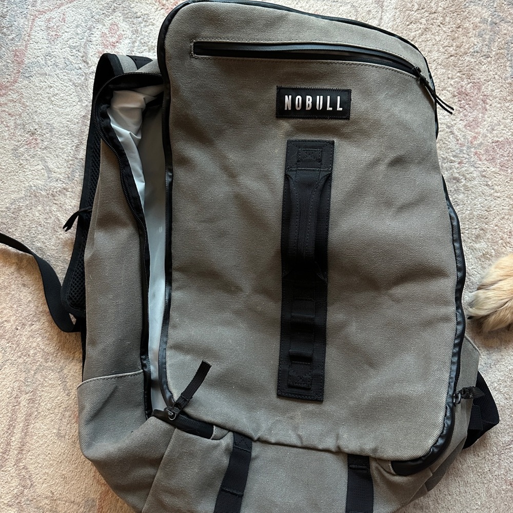 NOBULL Charcoal and Black Backpack